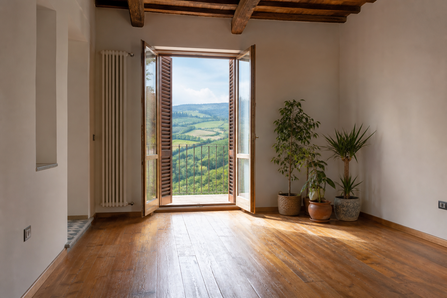 Interno di una casa curata e ordinata